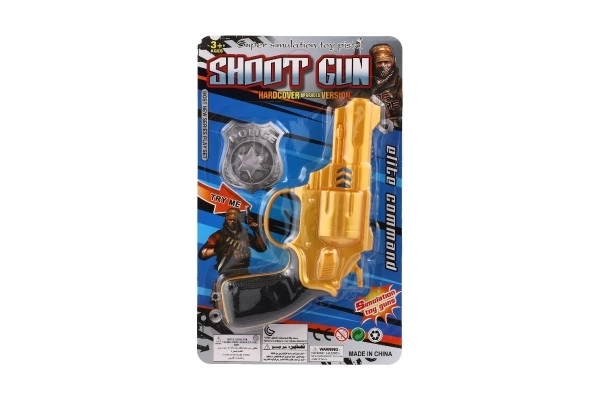 Pistolet en plastique à inertie pour enfants