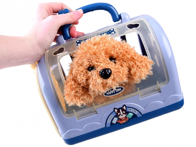 Chien interactif du kit petit vétérinaire