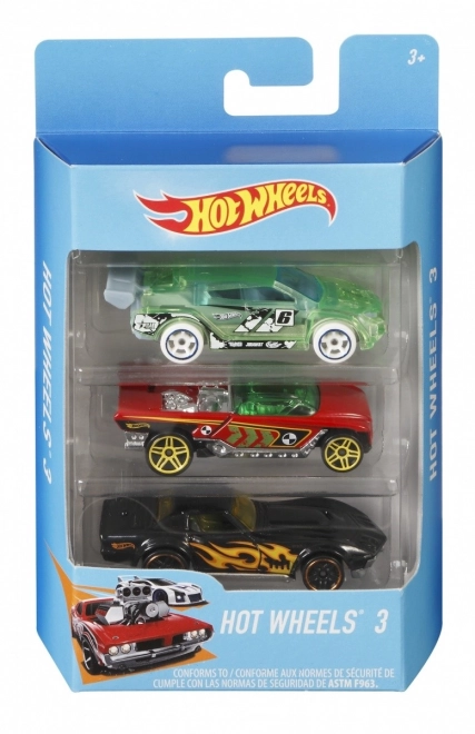 Ensemble de voitures Hot Wheels 3 pcs
