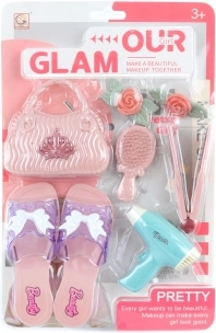 Coffret de beauté pour enfants avec escarpins et accessoires
