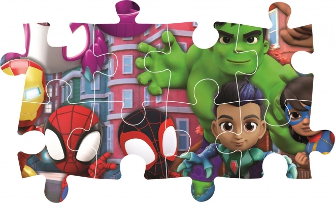 CLEMENTONI Puzzle Spidey et ses incroyables amis MAXI 24 pièces