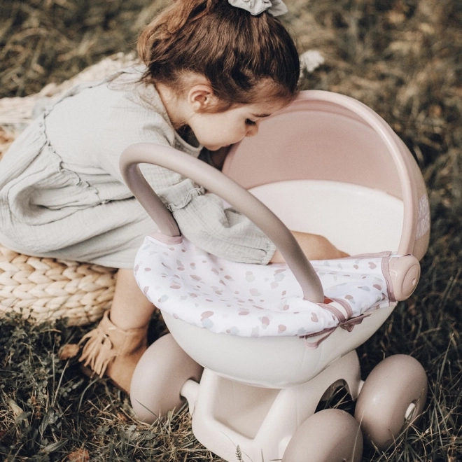 Poussette beige profond pour bébés BN