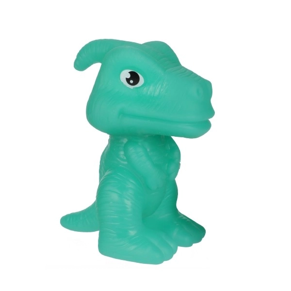 Dinosaure en caoutchouc 8cm - 5 types en boîte