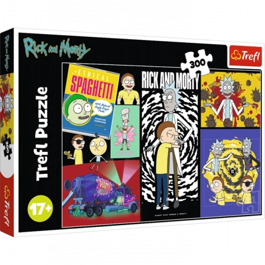 Puzzle Rick et Morty – Endroit étrange dans la galaxie 300 pièces Trefl