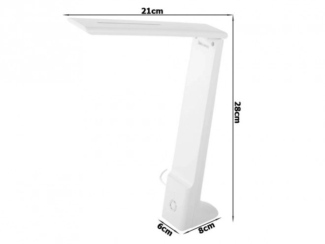 Lampe de bureau LED avec couleur et luminosité réglables