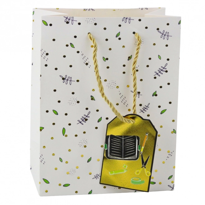 Sac cadeau pour élèves et enseignants 23 x 18 x 10,5 cm