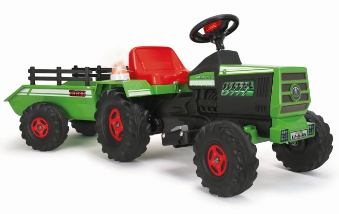 Tracteur électrique pour enfants avec remorque 6V