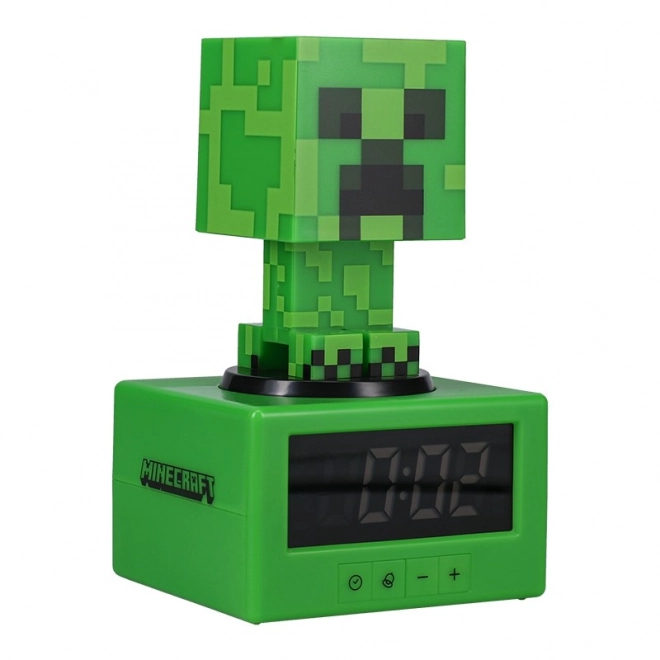 Réveil avec motif Minecraft Creeper