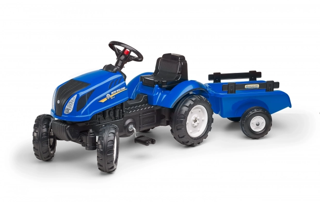 Tracteur New Holland T6 avec remorque