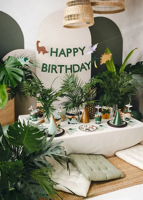 Joyeux Anniversaire Dino Transparent 3m