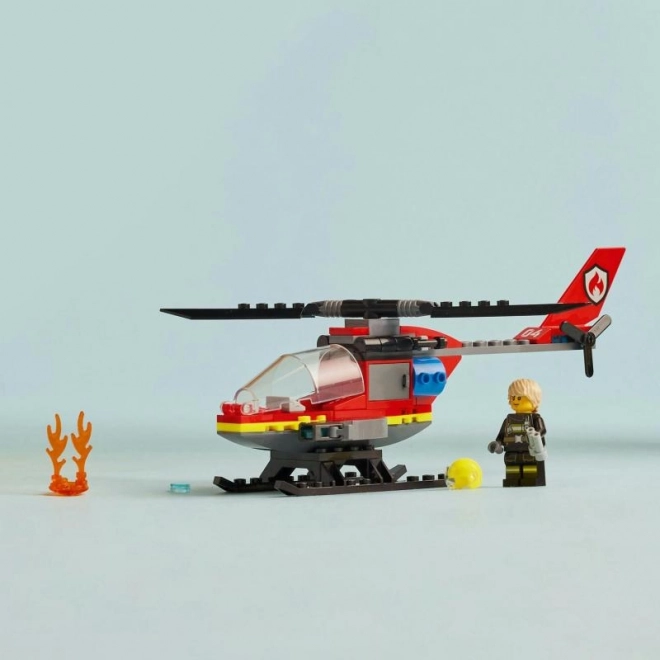 LEGO® City 60411 Hélicoptère de secours des pompiers