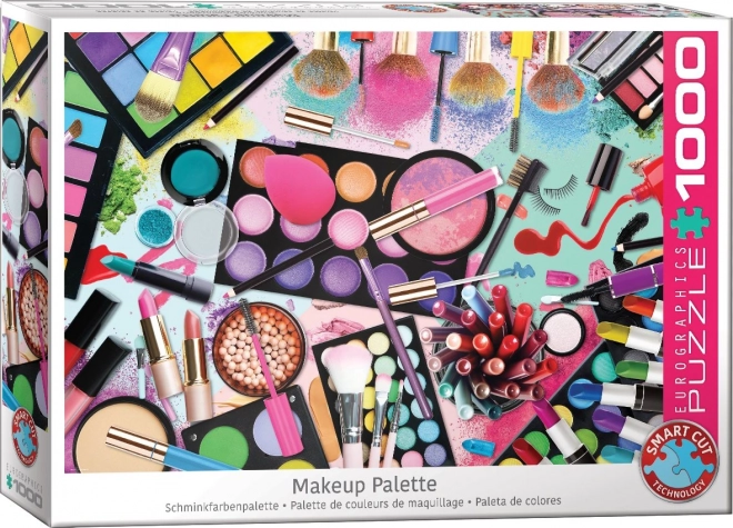 Puzzle Palette de Couleurs : Maquillage 1000 pièces