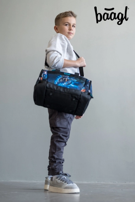 BAAGL Sac de sport pour enfants Motocyclette