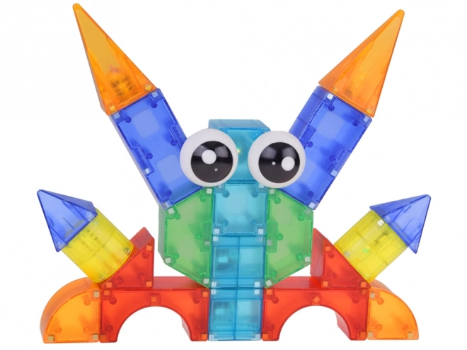 Blocs magnétiques 3D Blocs magnétiques lumineux 64 pièces ZA5240