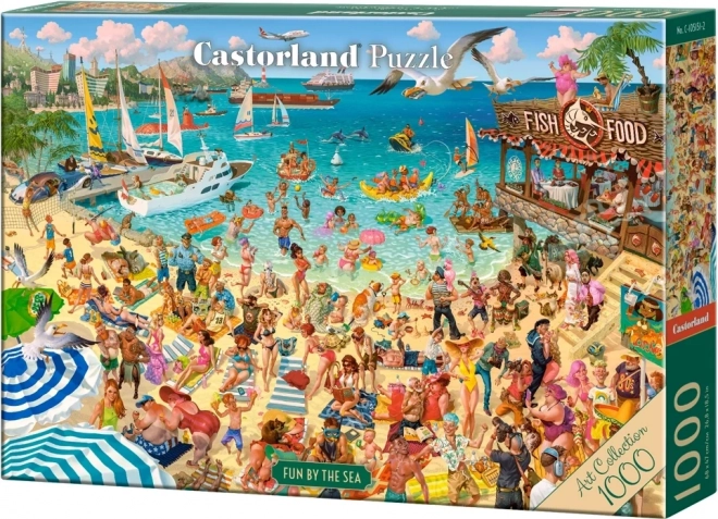 Castorland puzzle Art Collection: Plaisir à la mer 1000 pièces