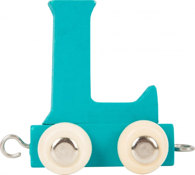 Small foot petit train en bois – alphabet coloré lettre L