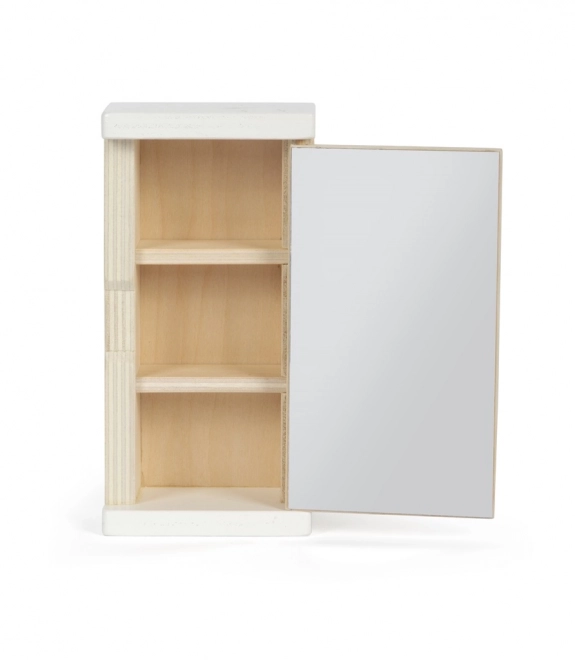 Petit pied Meubles pour maison de poupée Chambre à coucher