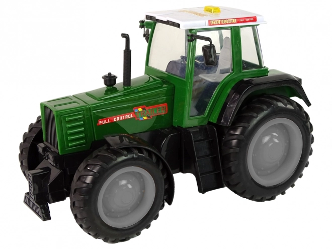 Tracteur R/C vert-noir télécommandé 38 cm