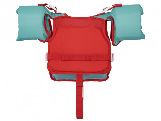 Gilet de natation pour enfants avec manches Petite sirène
