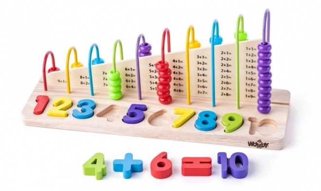 Abacus en bois réversible