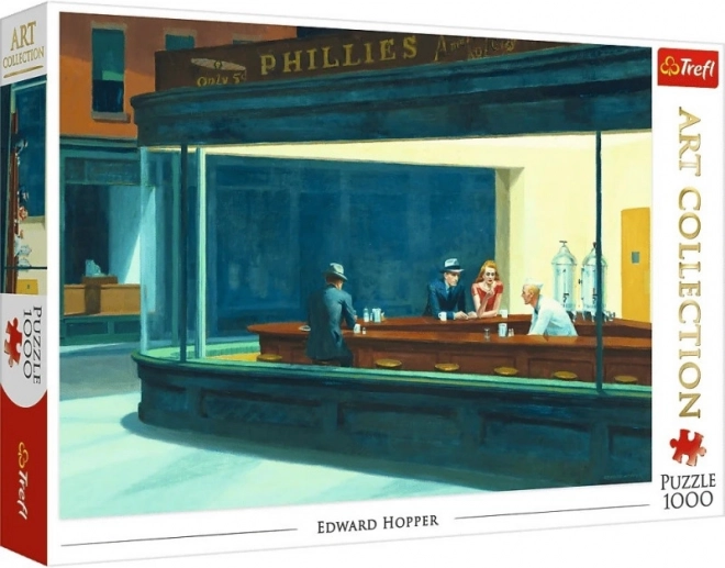 Puzzle 1000 pièces Art Collection Nighthawks Edward Hopper
