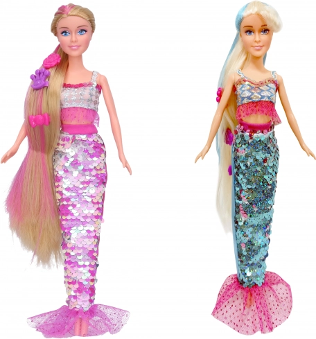 Poupée sirène avec accessoires 29 cm