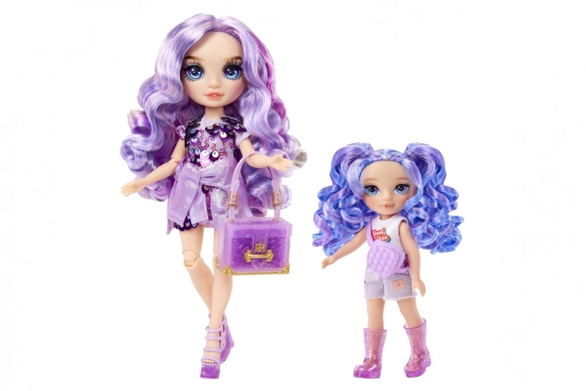 Rainbow High Petite sœur - Améthyste (Violet)