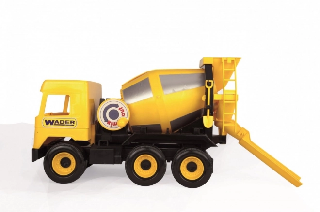 Bétonnière jaune 38 cm Middle Truck dans une boîte
