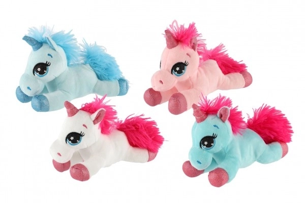 Licorne en peluche 18 cm