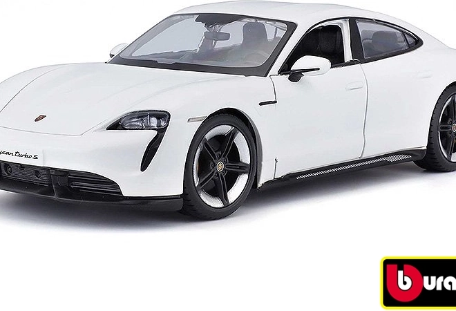 Modèle Porsche Taycan Turbo S 1:24 Bburago