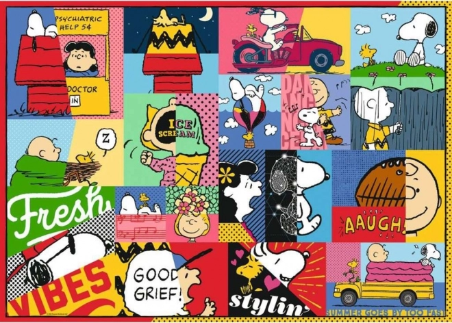 Puzzle RAVENSBURGER Peanuts instantané 1000 pièces