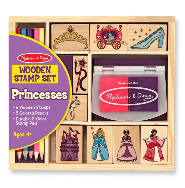 Melissa et Doug - Ensemble de tampons Princesse