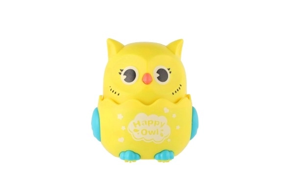 Chouettes joyeuses Sovy en plastique 7x8 cm roulantes