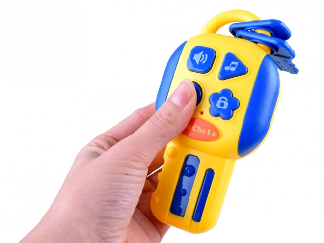 Volant interactif sur support + sons des boutons de télécommande ZA3965