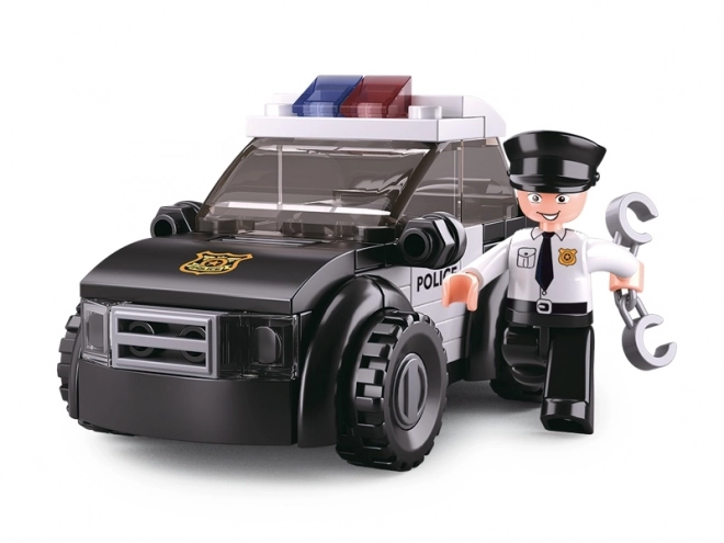 Sluban Police 4en1 M38-B0638D Véhicule de patrouille
