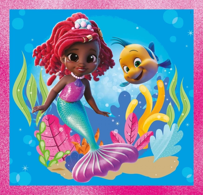 CLEMENTONI Puzzle Ariel 3x48 pièces