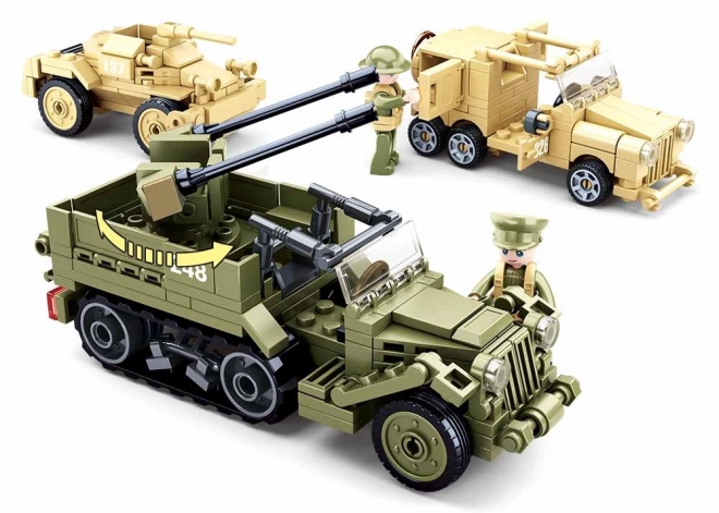 Sluban Army M38-B0812 Véhicules Militaires