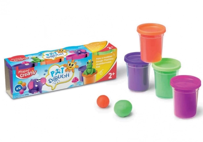 Maped Creativ pâte à modeler 4x114g