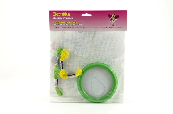 Kit de broderie pour enfants dans un cadre