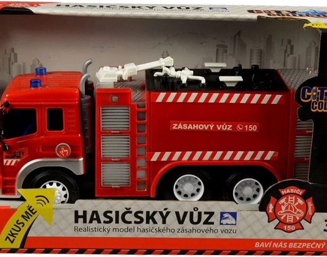 Camion de pompiers City Collection à piles
