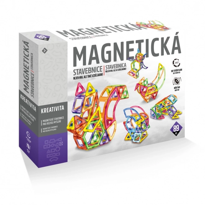 Jeu de construction magnétique 89 pcs