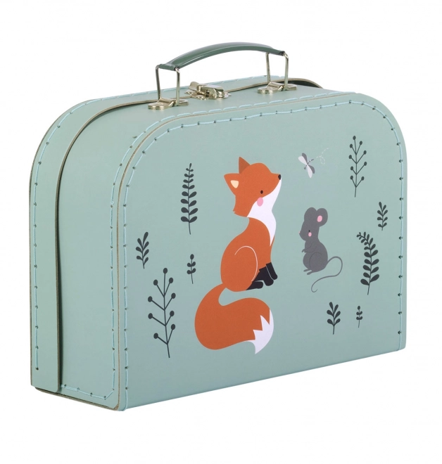 A Little Lovely Company Ensemble de deux valises en carton