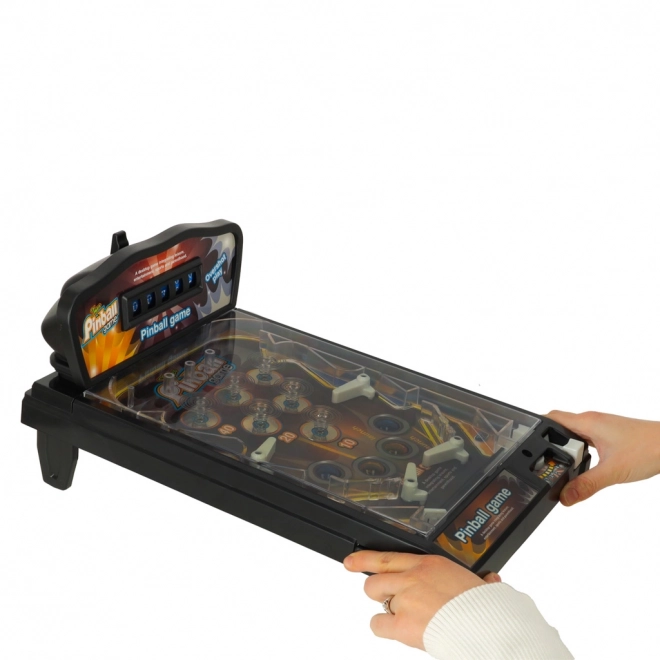 Flipper Pinball Noir Jeu avec Lumières et Sons Spectaculaires