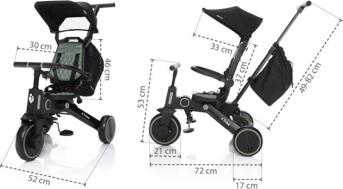 Pliage compact pour les voyages