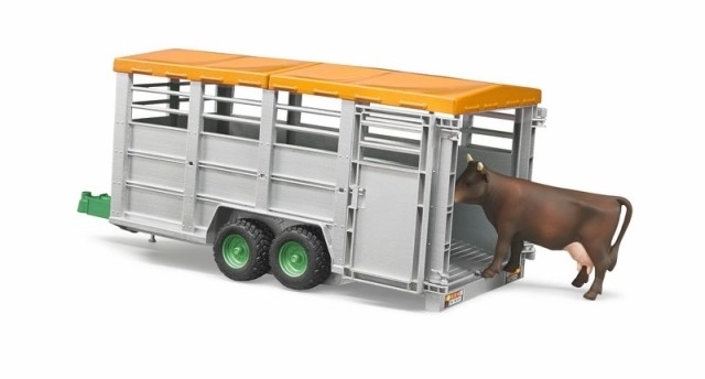 Bruder Transporteur d'animaux avec figurine de vache