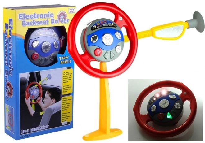 Simulateur de volant pour enfants avec sons réalistes