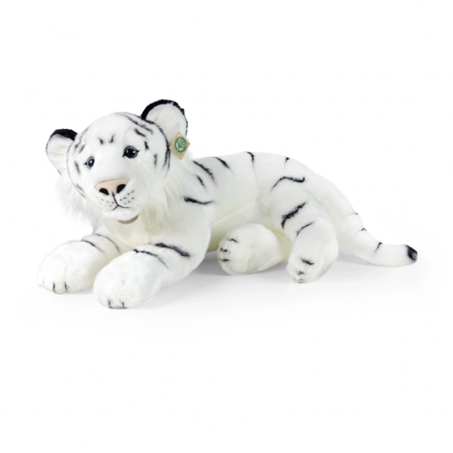 Tigre en peluche blanc 60 cm ECO-FRIENDLY
