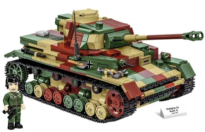 Kit WWII Panzerkampfwagen IV Ausf. G de 1107 pièces