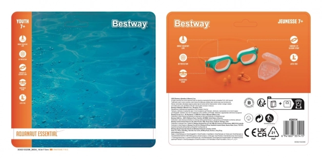 Ensemble de lunettes de natation pour enfants à partir de 7 ans