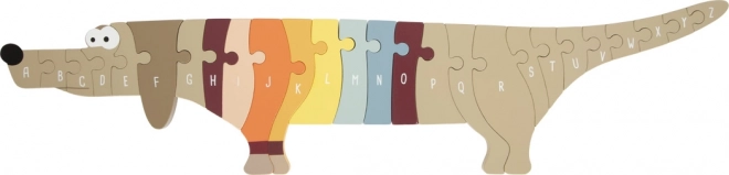 Puzzle alphabétique en bois Teckel SMALL FOOT